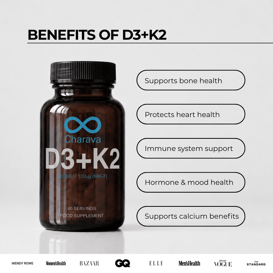 Vitamin D3 (4000IU) + K2 (MK-7)