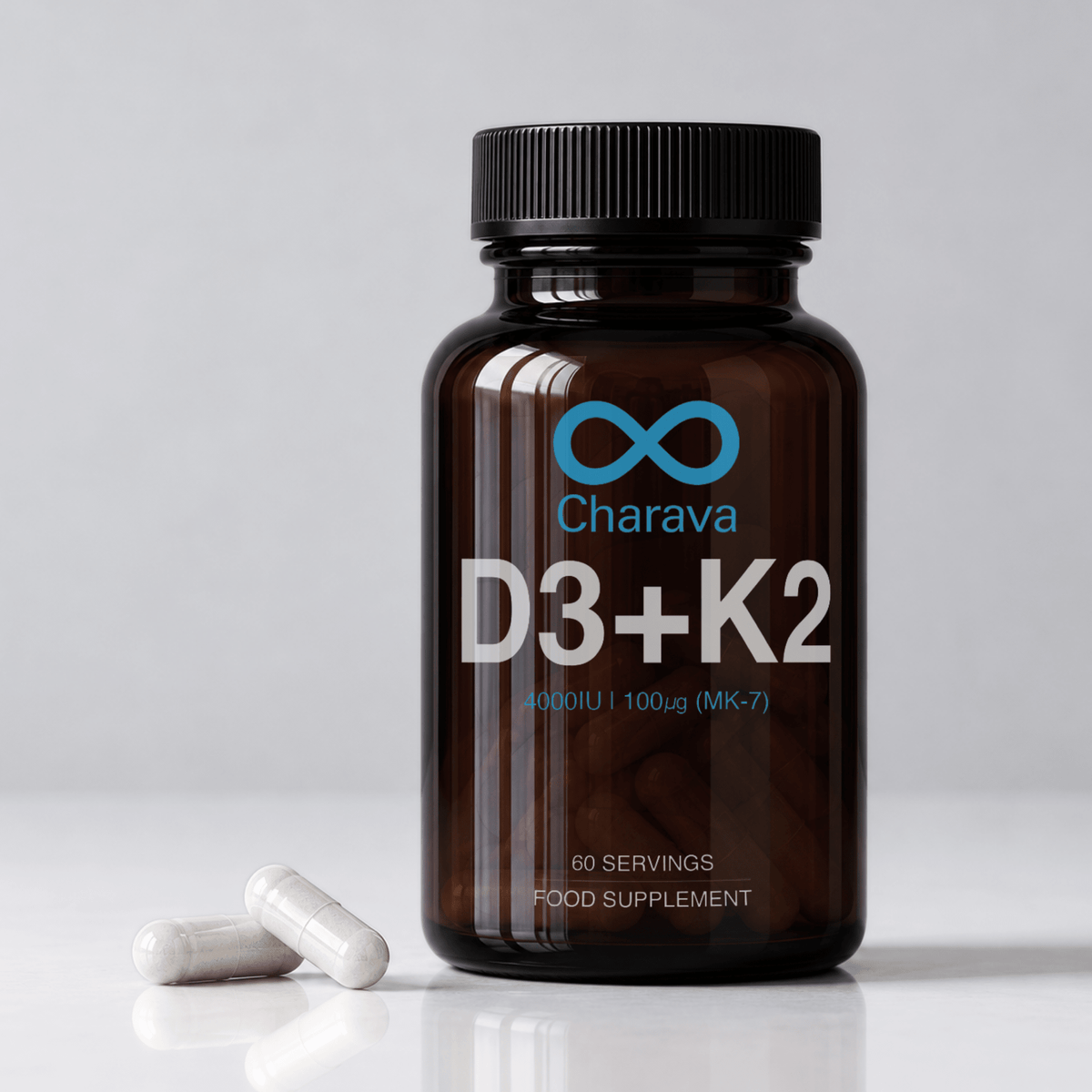 Vitamin D3 (4000IU) + K2 (MK-7)