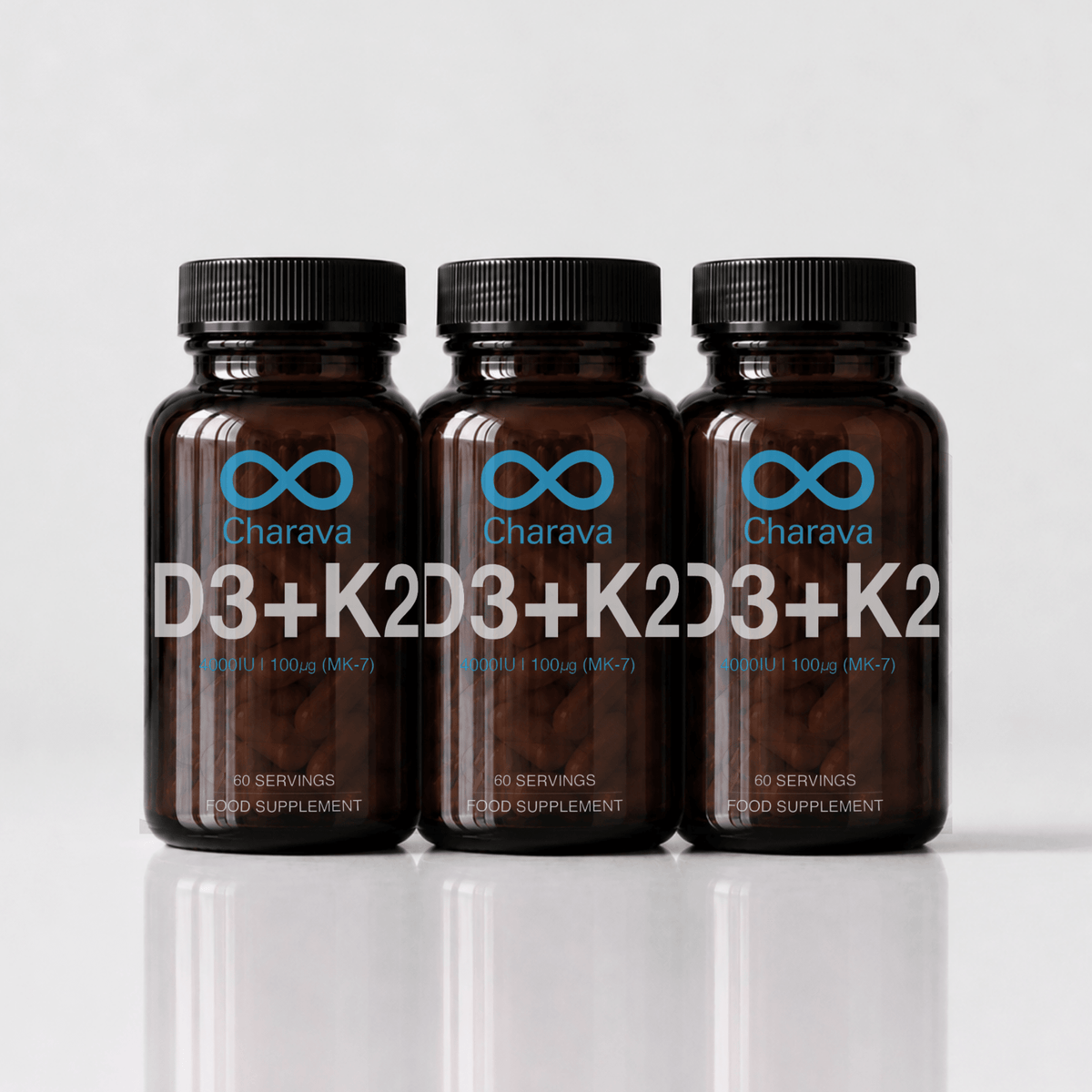 Vitamin D3 (4000IU) + K2 (MK-7)